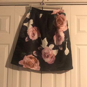 Floral skirt